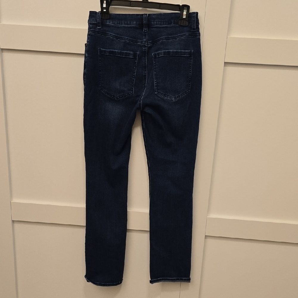 CAbi 4327 Dark Blue High Rise Jeans Size 6 VGUC - Picture 3 of 8